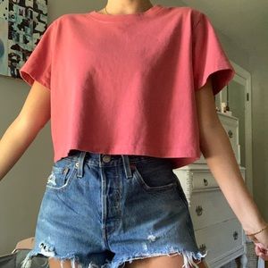 Urban Outfitters box crop t shirt